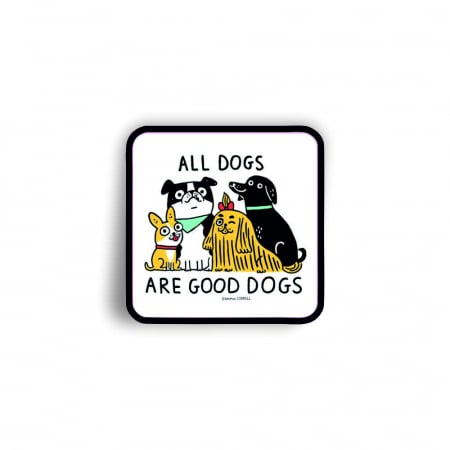Insigne/Brose - Insigna personalizata cu brosa Good dogs