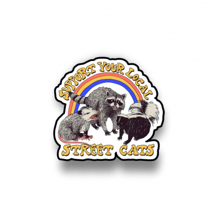 Insigne/Brose - Insigna personalizata cu brosa Street cats