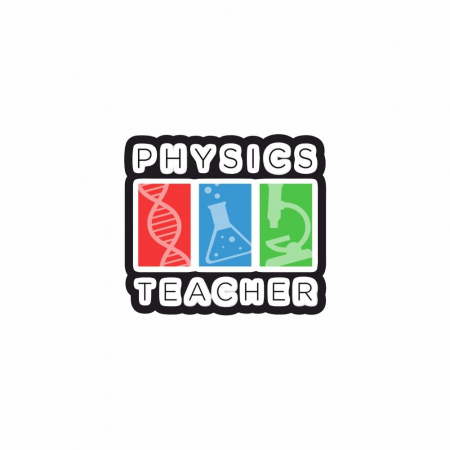 Insigne/Brose - Insigna personalizata cu brosa Physics teacher