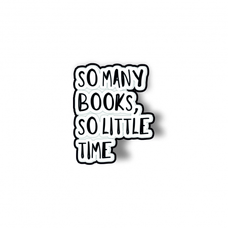 Insigne/Brose - Insigna personalizata cu brosa So many books
