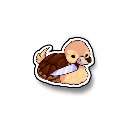 Insigne/Brose - Insigna personalizata cu brosa Murder duck