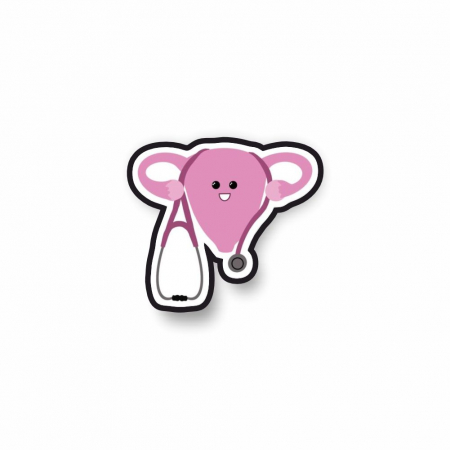 Insigne/Brose - Insigna personalizata cu brosa Obgyn