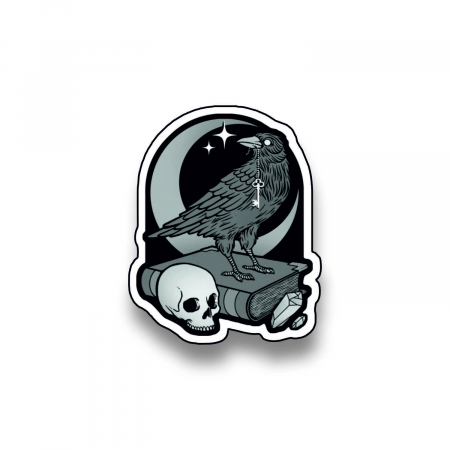 Insigne/Brose - Insigna personalizata cu brosa Magic crow