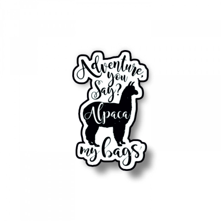 Insigne/Brose - Insigna personalizata cu brosa Alpaca my bags