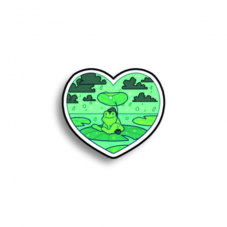 Insigne/Brose - Insigna personalizata cu brosa Frog