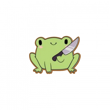 Insigne/Brose - Insigna personalizata cu brosa Funky frog model 3