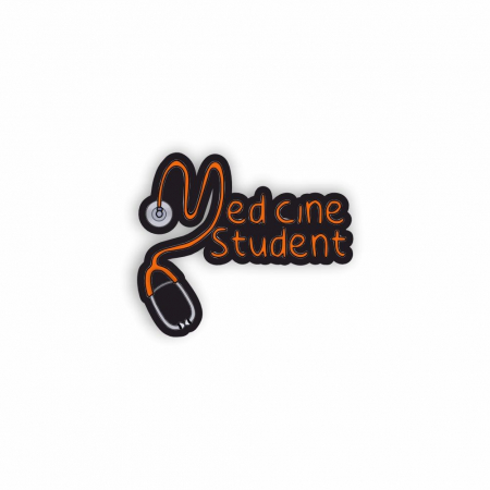 Insigne/Brose - Insigna personalizata cu brosa Medicine student