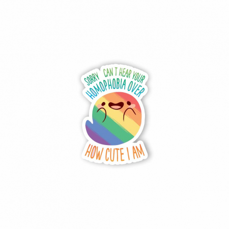 Insigne/Brose - Insigna personalizata cu brosa Homophobia