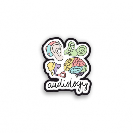 Insigne/Brose - Insigna personalizata cu brosa Audiology