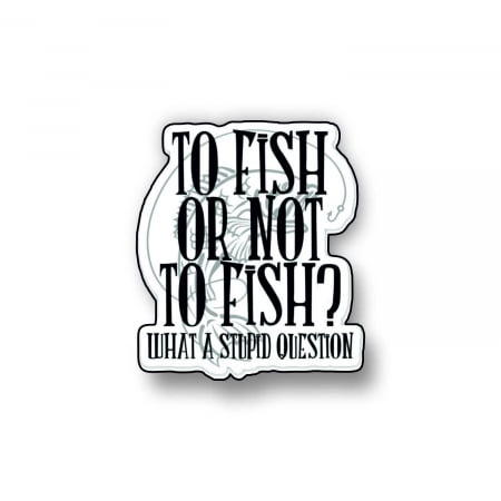 Insigne/Brose - Insigna personalizata cu brosa To fish or not to fish