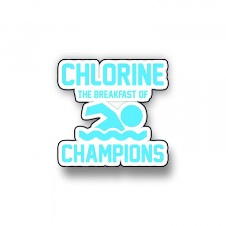 Insigne/Brose - Insigna personalizata cu brosa Chlorine