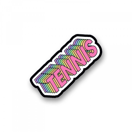 Insigne/Brose - Insigna personalizata cu brosa Tennis design