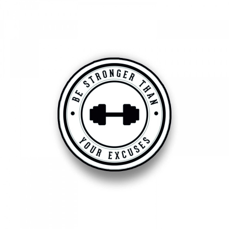 Insigne/Brose - Insigna personalizata cu brosa Be stronger