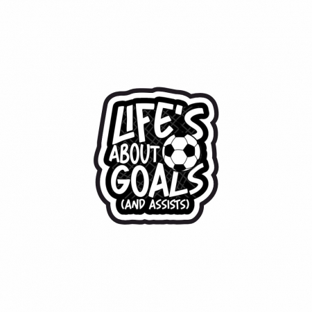 Insigne/Brose - Insigna personalizata cu brosa Goals and assists