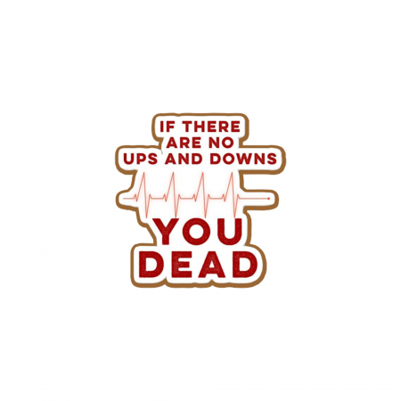 Insigne/Brose - Insigna personalizata cu brosa You dead