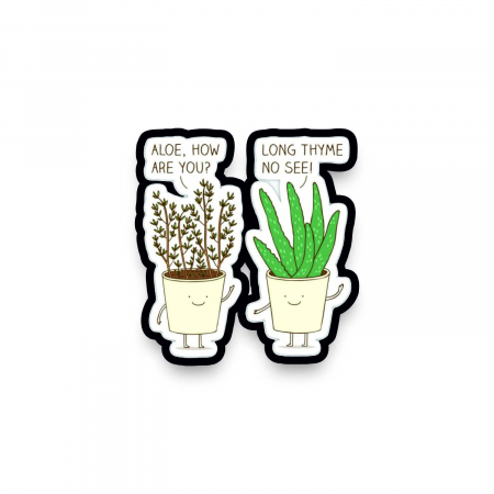 Insigne/Brose - Insigna personalizata cu brosa Plant talk