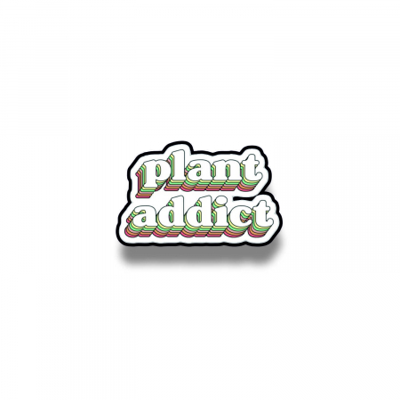 Insigne/Brose - Insigna personalizata cu brosa Plant addict