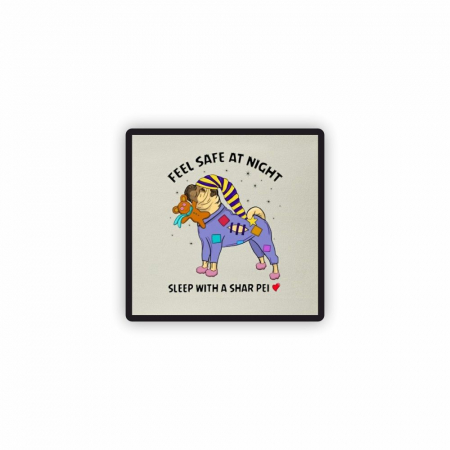 Insigne/Brose - Insigna personalizata cu brosa Shar Pei