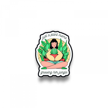 Insigne/Brose - Insigna personalizata cu brosa Growing my jungle