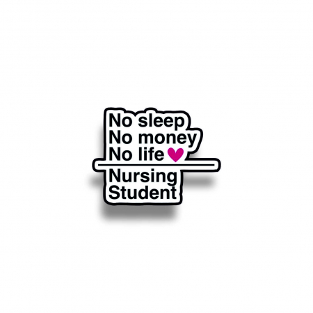 Insigne/Brose - Insigna personalizata cu brosa Nursing student