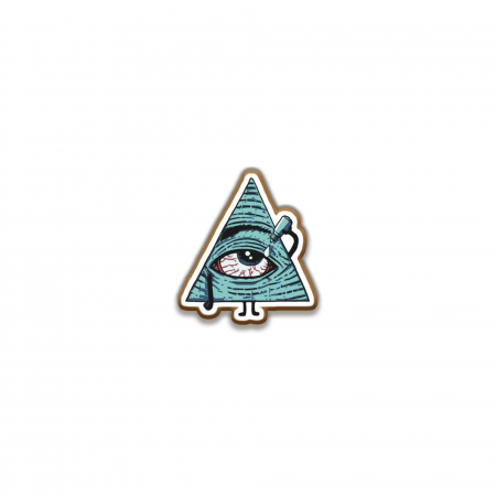 Insigne/Brose - Insigna personalizata cu brosa Illuminati