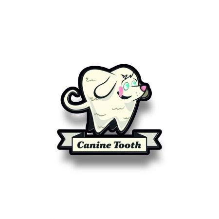Insigne/Brose - Insigna personalizata cu brosa Canine tooth
