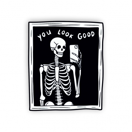 Insigne/Brose - Insigna personalizata cu brosa You look good