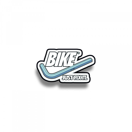 Insigne/Brose - Insigna personalizata cu brosa Bike just fix it