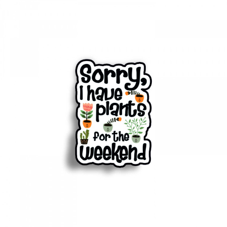 Insigne/Brose - Insigna personalizata cu brosa Sorry I have plants