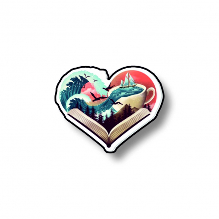 Insigne/Brose - Insigna personalizata cu brosa Love books