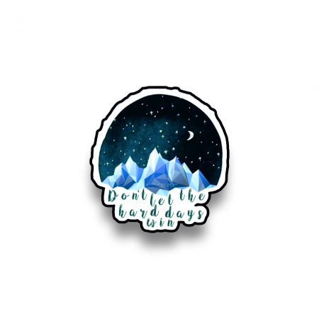 Insigne/Brose - Insigna personalizata cu brosa Hard days