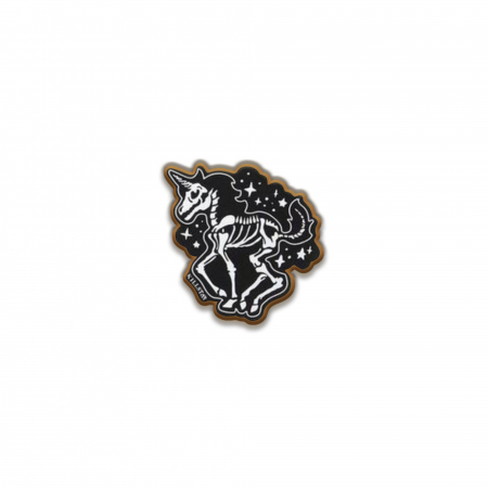Insigne/Brose - Insigna personalizata cu brosa Skeleton Unicorn