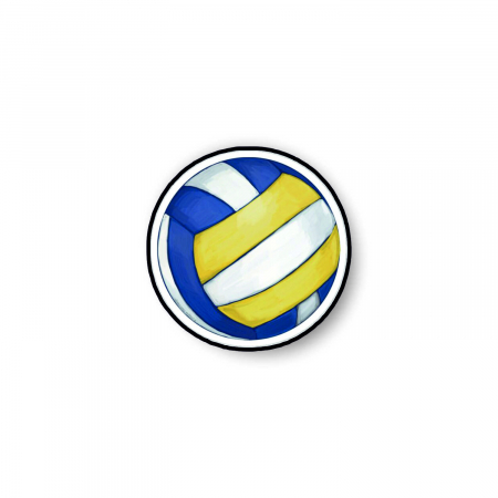 Insigne/Brose - Insigna personalizata cu brosa Minge de volei