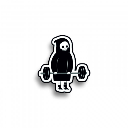 Insigne/Brose - Insigna personalizata cu brosa Death Gym