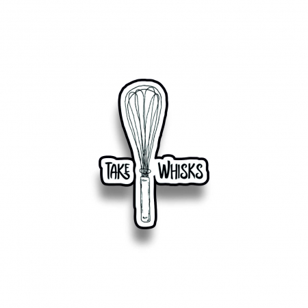 Insigne/Brose - Insigna personalizata cu brosa Take whisks