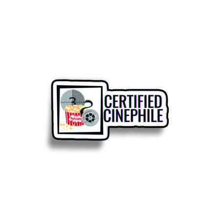 Insigne/Brose - Insigna personalizata cu brosa Cinephile