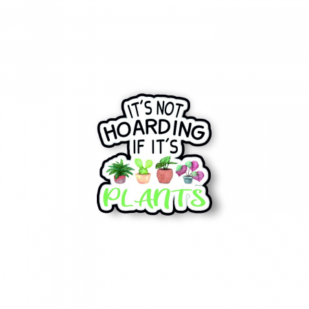 Insigne/Brose - Insigna personalizata cu brosa Plant hoarding