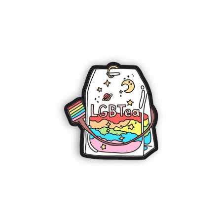 Insigne/Brose - Insigna personalizata cu brosa LGBTea