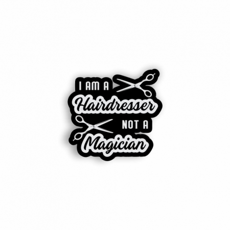 Insigne/Brose - Insigna personalizata cu brosa Not a magician