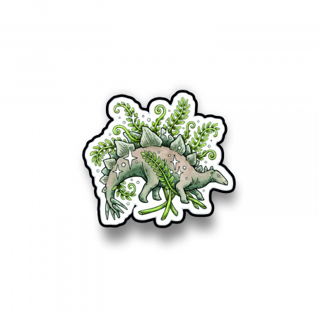 Insigne/Brose - Insigna personalizata cu brosa Stegosaurus