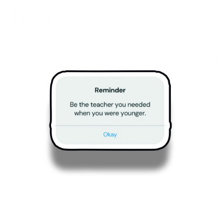 Insigne/Brose - Insigna personalizata cu brosa Be the teacher