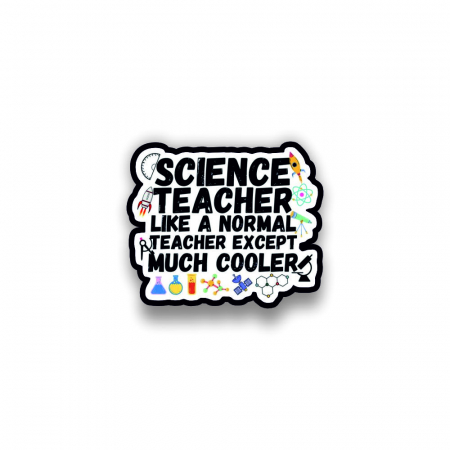 Insigne/Brose - Insigna personalizata cu brosa Science teacher