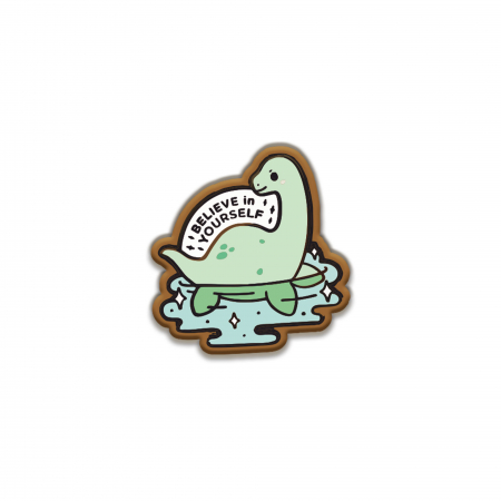 Insigne/Brose - Insigna personalizata cu brosa Believe in yourself