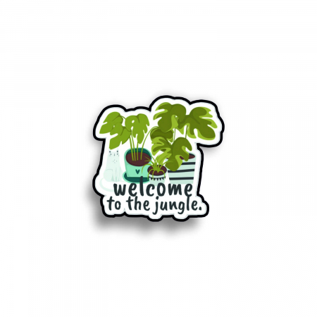 Insigne/Brose - Insigna personalizata cu brosa Welcome to the jungle
