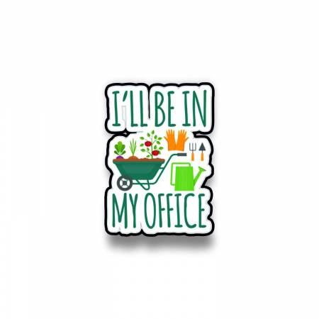 Insigne/Brose - Insigna personalizata cu brosa I'll be in my office