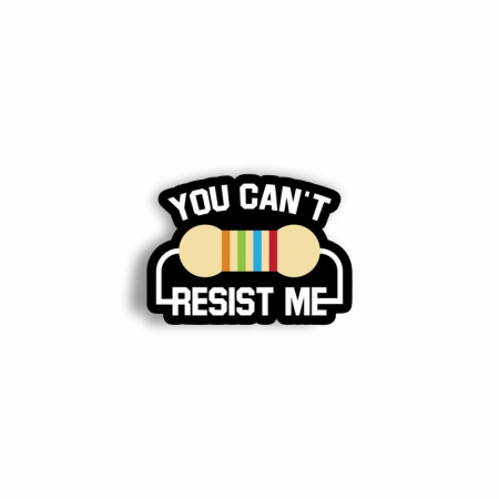 Insigne/Brose - Insigna personalizata cu brosa You can't resist
