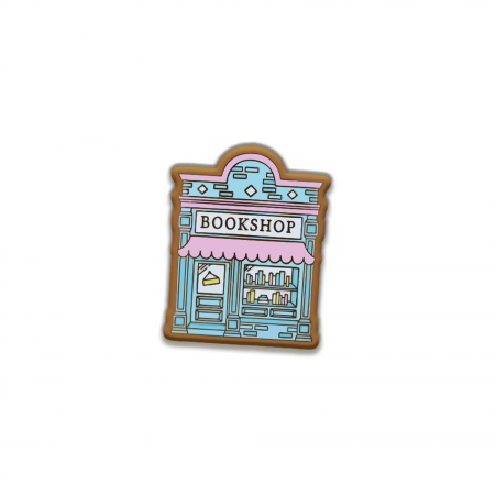Insigne/Brose - Insigna personalizata cu brosa Bookstore
