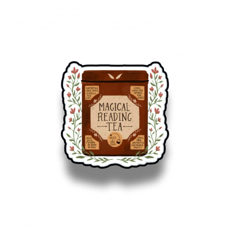 Insigne/Brose - Insigna personalizata cu brosa Reading tea