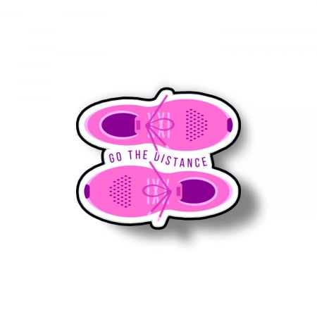 Insigne/Brose - Insigna personalizata cu brosa Go the distance