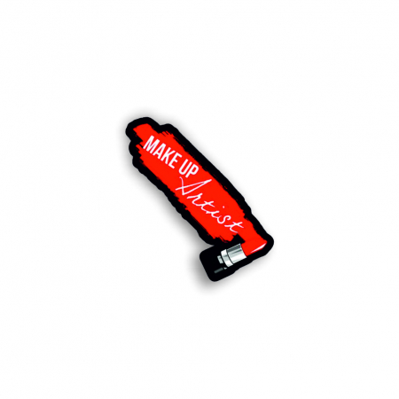 Insigne/Brose - Insigna personalizata cu brosa Makeup Artist
